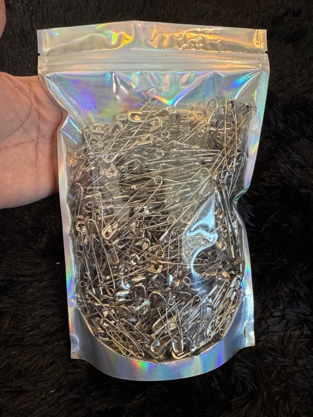 Bulk Silver Safety Pins - Large Pack